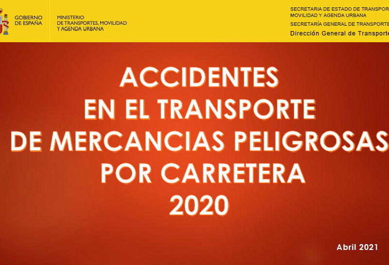 Accidentes en el Transporte de MMPP por carretera 2020 opra www.opra.info