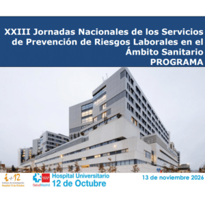 XXIII Jornadas Nacionales de los Servicios de PRL en el Ámbito Sanitario